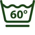 waschbar mit 60°C im Schonwaschgang