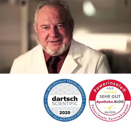 Die Powerinsole Auflage wurde von Dartsch Scientific.